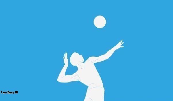 BOLA VOLI ILUSTRASI