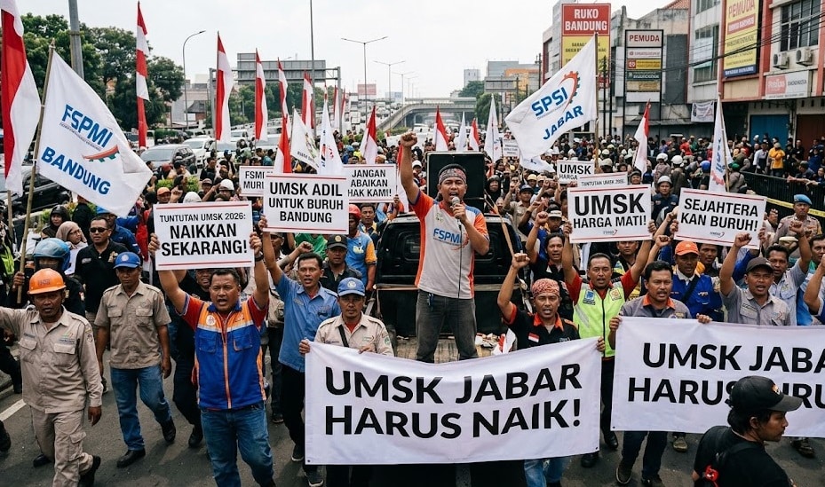 DPD FSP LEM SPSI resmi melayangkan gugatan hukum terhadap Gubernur Jawa Barat ke Pengadilan Tata Usaha Negara (PTUN) Bandung